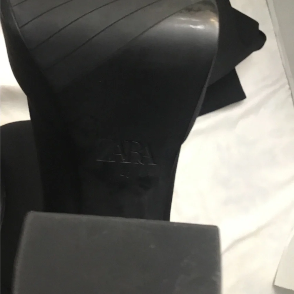 zara long boots